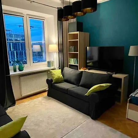 Lejlighed Super Square Metro X2 Fast Wifi 55'tv Netflix Hbo Appletv+ Amazontv Warszawa
